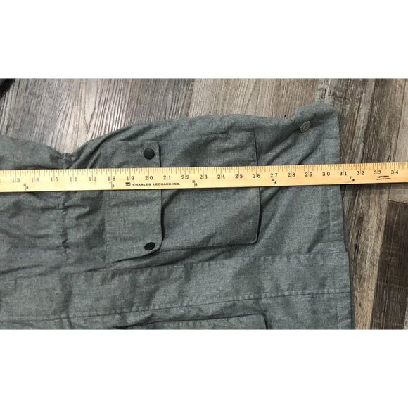 Burton Olympus Jacket Womens XS Gray Faux Fur Hooded Ski Snowboard - Picture 6 of 6